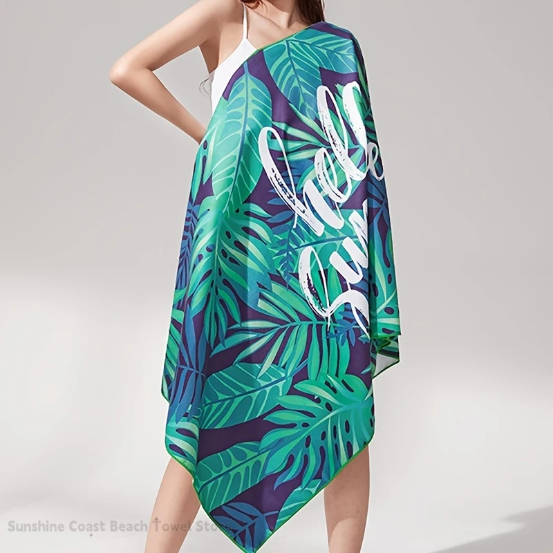 Beach Towels Palm Leaf Green Pattern Beach Towels King Size Sand Resistant Microfiber Absorbent Seaside Bathroom Hotel Towels
Beach Towels Palm Leaf Green Pattern Beach Towels King Size Sand Resistant Microfiber Absorbent Seaside Bathroom Hotel Towels