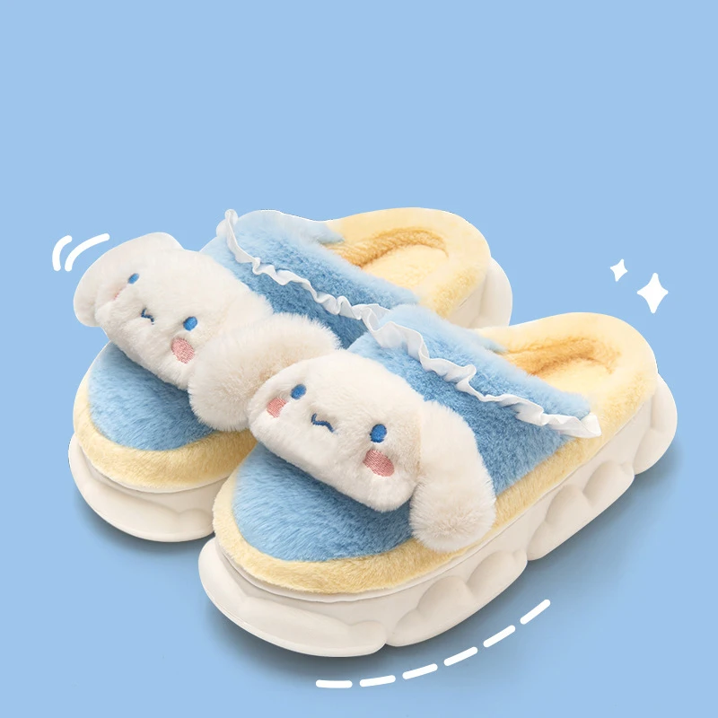 Winter and Autumn Sanrio Cartoon Cotton Slippers Hello Kitty My Melody Kuromi Cinnamoroll Warm and Thick Bottom Indoor for Girls
Winter and Autumn Sanrio Cartoon Cotton Slippers Hello Kitty My Melody Kuromi Cinnamoroll Warm and Thick Bottom Indoor for Girls