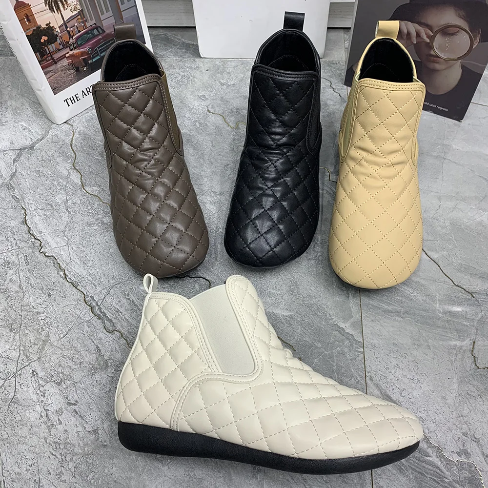 Fashion Women Boots Plus Size Autumn/Winter Women Shoes Casual Flat Ankel Boots Waterproof Snow Boots Warm Fur Brand Boots
Fashion Women Boots Plus Size Autumn/Winter Women Shoes Casual Flat Ankel Boots Waterproof Snow Boots Warm Fur Brand Boots