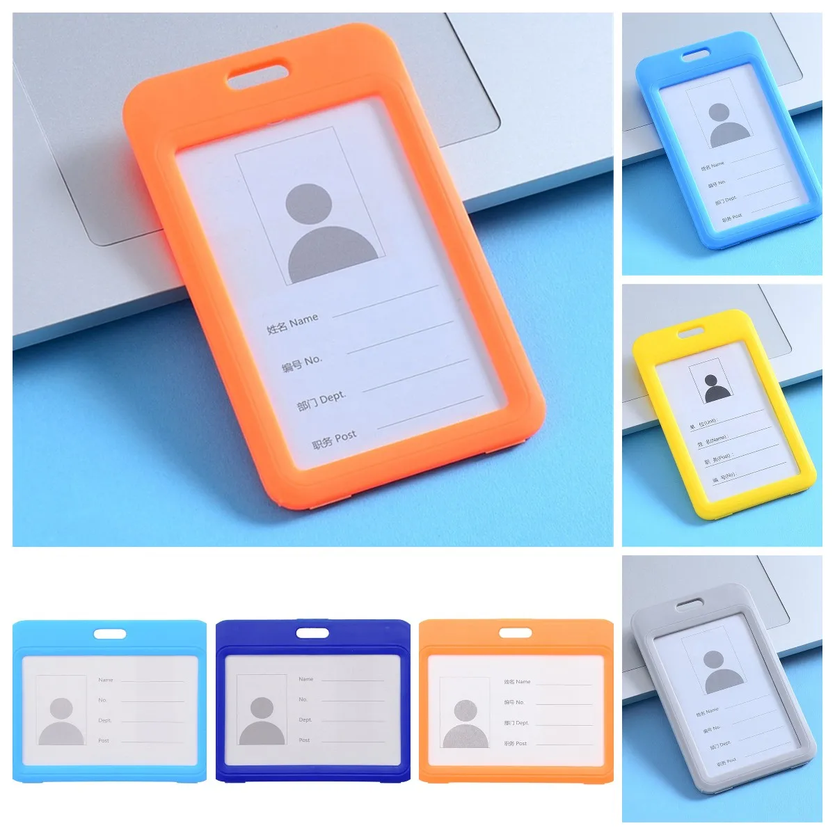2 Styles Plastic Work Identity Badge Employee Name Card Cover Business Credit Card Holder Student Card Case School Office Supply
2 Styles Plastic Work Identity Badge Employee Name Card Cover Business Credit Card Holder Student Card Case School Office Supply