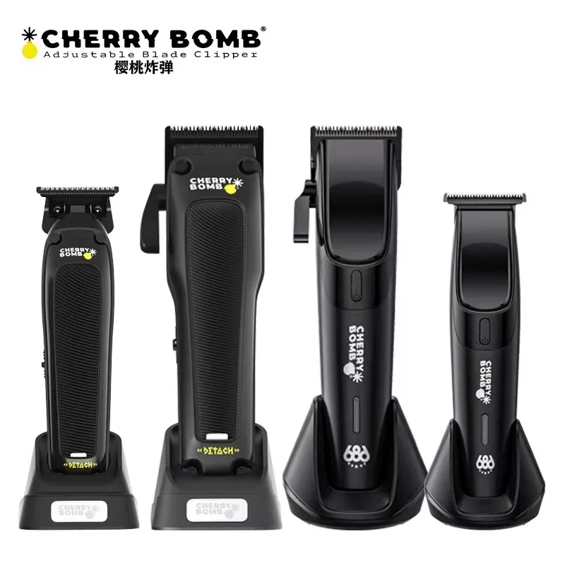 

Cherry bomb 686 hair clipper electric shears Barber Gamma mrd Same accessories 7000 RPM Professional men's hairdressing tools