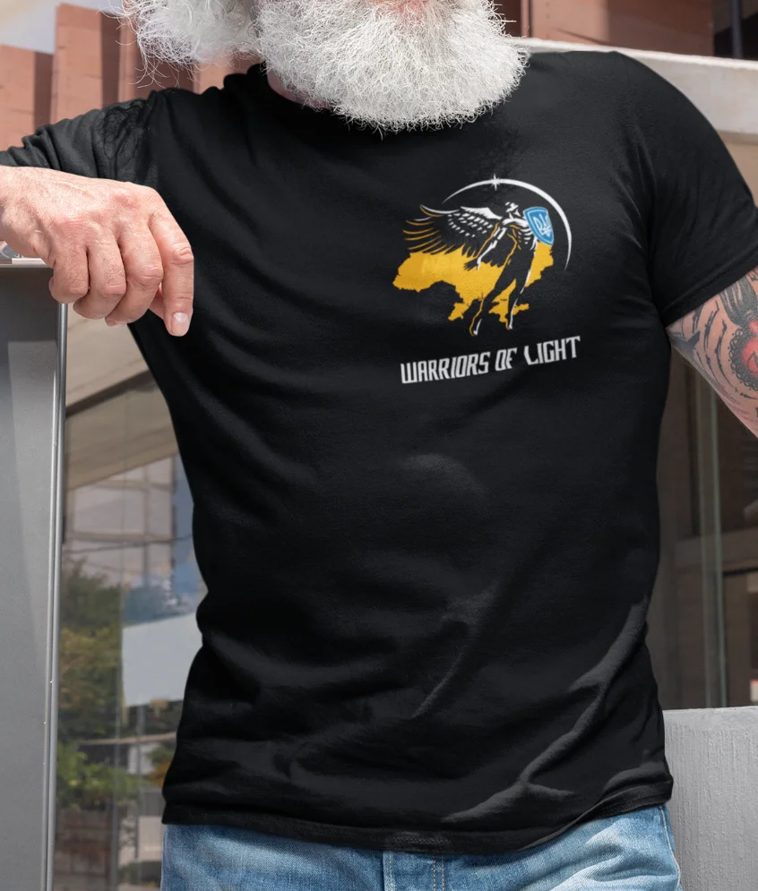 Warriors of Light Ukraine T-Shirt Ukrainian Flag Ukraine Army Zelensky Shirts Short Sleeve Casual 100% Cotton O-Neck T Shirt
Warriors of Light Ukraine T-Shirt Ukrainian Flag Ukraine Army Zelensky Shirts Short Sleeve Casual 100% Cotton O-Neck T Shirt