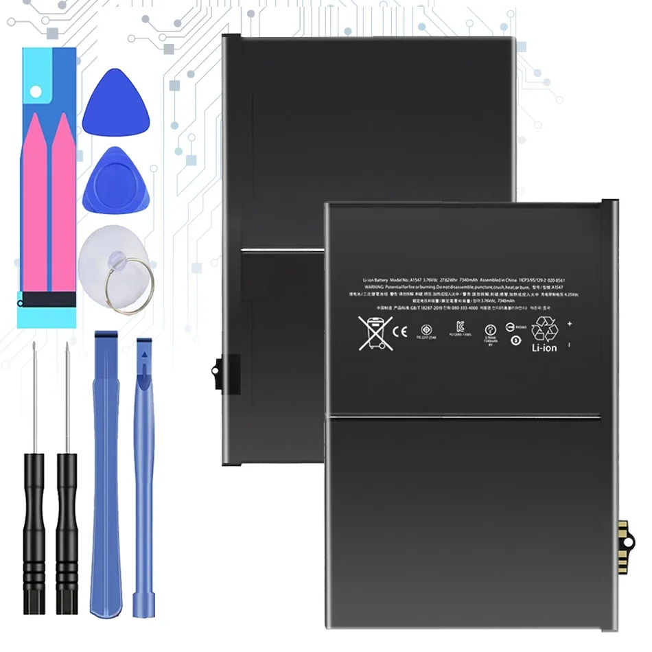 pad6 7340mAh Replacement Battery For Apple iPad 6 Air 2 iPad6 Air2 A1547 A1566 A1567
pad6 7340mAh Replacement Battery For Apple iPad 6 Air 2 iPad6 Air2 A1547 A1566 A1567