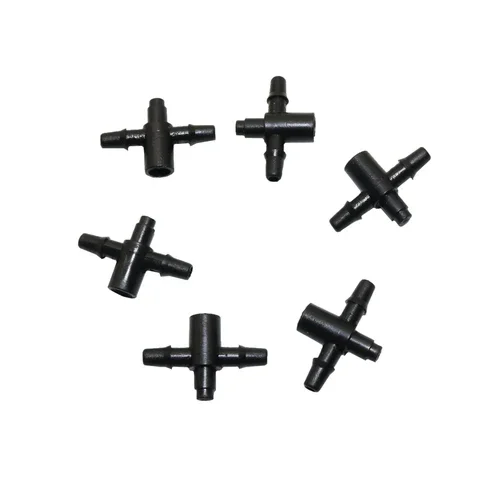 50pcs Tee Connector 1/8-inch Barbed Fitting Hose Shunt, 3 / 5mm Garden Sprinkler System Accessories Gardening Tools
50pcs Tee Connector 1/8-inch Barbed Fitting Hose Shunt, 3 / 5mm Garden Sprinkler System Accessories Gardening Tools
