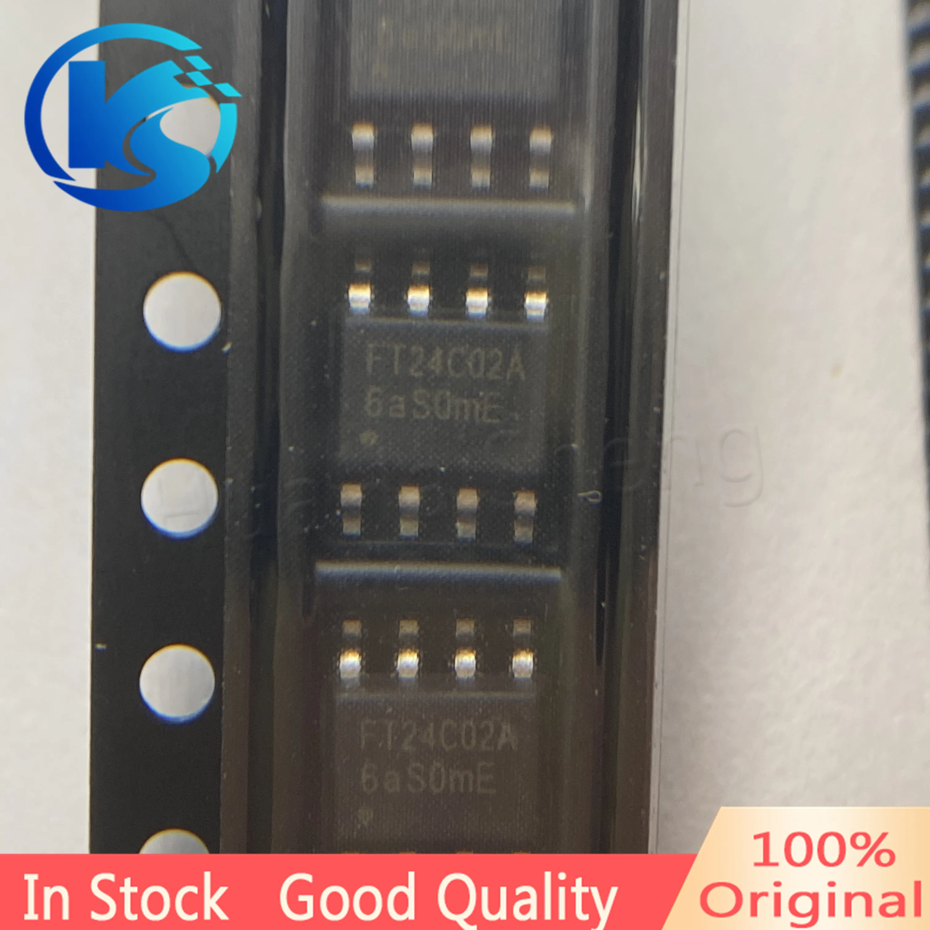 10pcs/Lot FT24C02A-KSR-T FT24C02A SOP8 EEPROM 8-Wire Memory Chip In Stock Original
10pcs/Lot FT24C02A-KSR-T FT24C02A SOP8 EEPROM 8-Wire Memory Chip In Stock Original