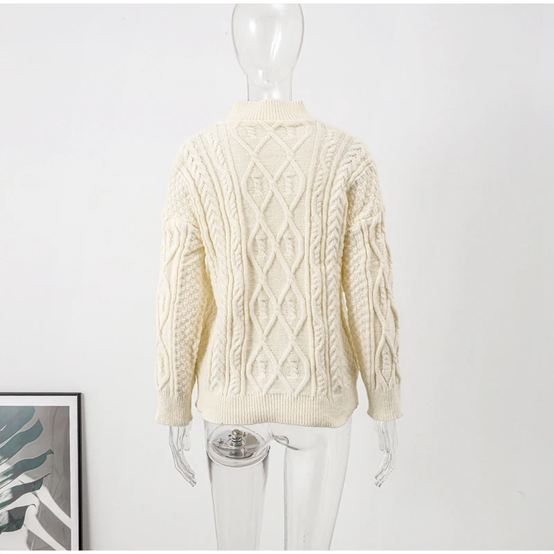 Thick Twisted Sweater Women Autumn Long Sleeve O-neck Female Knitted Pullover Solid Casual Loose Lady Knitwear Tops 9 Mallzona Sb6f50d0198084db3a35a86da481c6a63y Thick Twisted Sweater Women Autumn Long Sleeve O-neck Female Knitted Pullover Solid Casual Loose Lady Knitwear Tops Mallzona