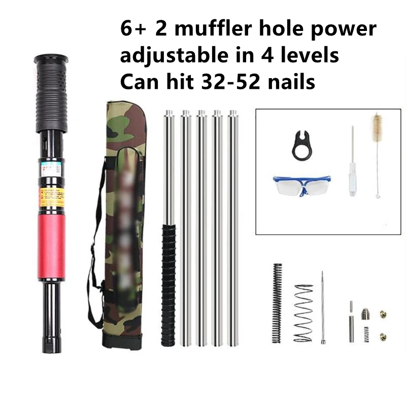 Integrated Ceiling Decoration Tool Silencer Set with 4 Mode Adjustment + Automatic Slag Discharge Nail Gun Ceiling Artifact Gun
Integrated Ceiling Decoration Tool Silencer Set with 4 Mode Adjustment + Automatic Slag Discharge Nail Gun Ceiling Artifact Gun