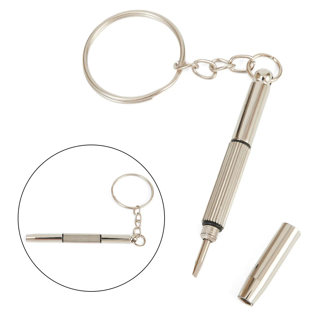 1pc Mini 3 In 1 Slotted Screwdriver Glasses Phone Watch Screw Repair Tool Keyring Keychain Portable Stainless Steel Screwdriver
1pc Mini 3 In 1 Slotted Screwdriver Glasses Phone Watch Screw Repair Tool Keyring Keychain Portable Stainless Steel Screwdriver