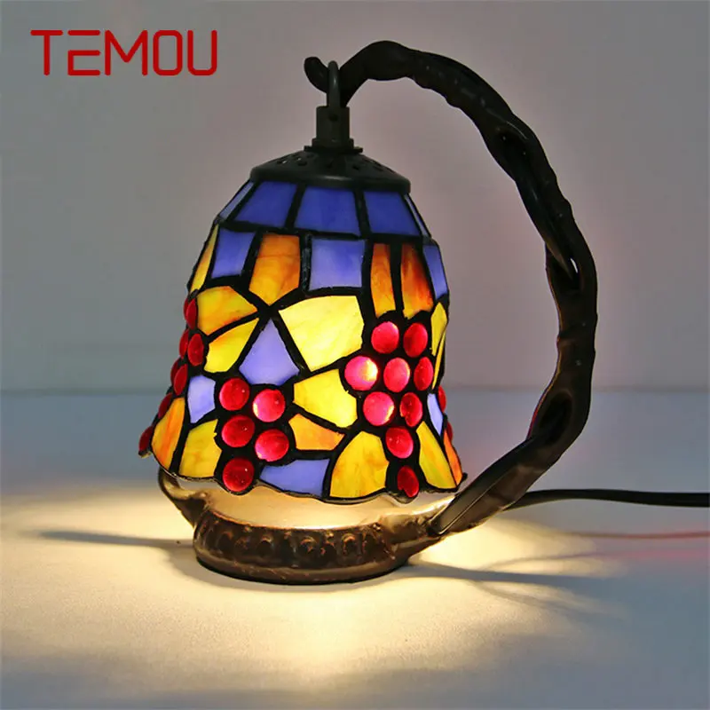 TEMOU Contemporary Table Lamp LED Exquisite Tiffany Glass Desk Light Fashion Decor For Home Study Bedroom Bedside
TEMOU Contemporary Table Lamp LED Exquisite Tiffany Glass Desk Light Fashion Decor For Home Study Bedroom Bedside