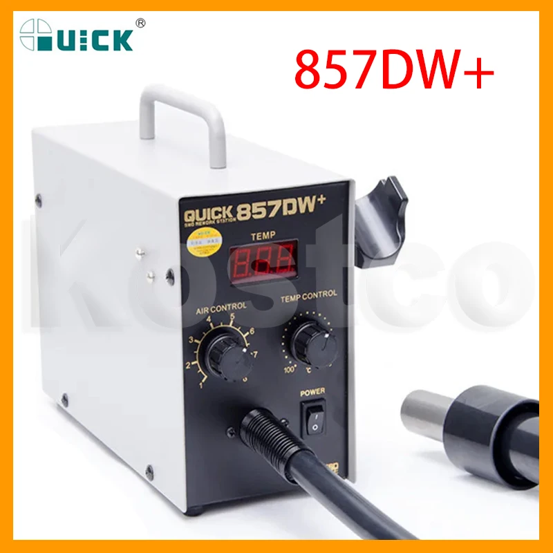 QUICK 857DW + 220V пистолет горячего воздуха SMD цифровой дисплей BGA ремонтная станция для демонтажа печатной платы инструменты для ремонта материнской платы
QUICK 857DW + 220V пистолет горячего воздуха SMD цифровой дисплей BGA ремонтная станция для демонтажа печатной платы инструменты для ремонта материнской платы