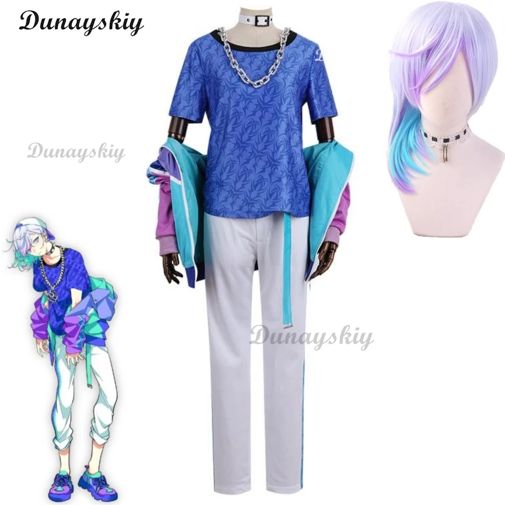 Paradox Live Rapper Cozmez Yatonokami Kanata MC:KANATA Cosplay Costume Wig Anime Outfit Halloween Carnival Party Role Play Suit
Paradox Live Rapper Cozmez Yatonokami Kanata MC:KANATA Cosplay Costume Wig Anime Outfit Halloween Carnival Party Role Play Suit