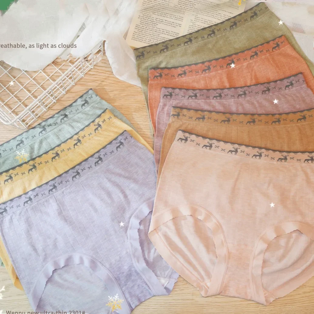 Modal Large size Panties Seamless High waist Briefs Fat lady's underpants cotton crotch Women's underwear
Modal Large size Panties Seamless High waist Briefs Fat lady's underpants cotton crotch Women's underwear