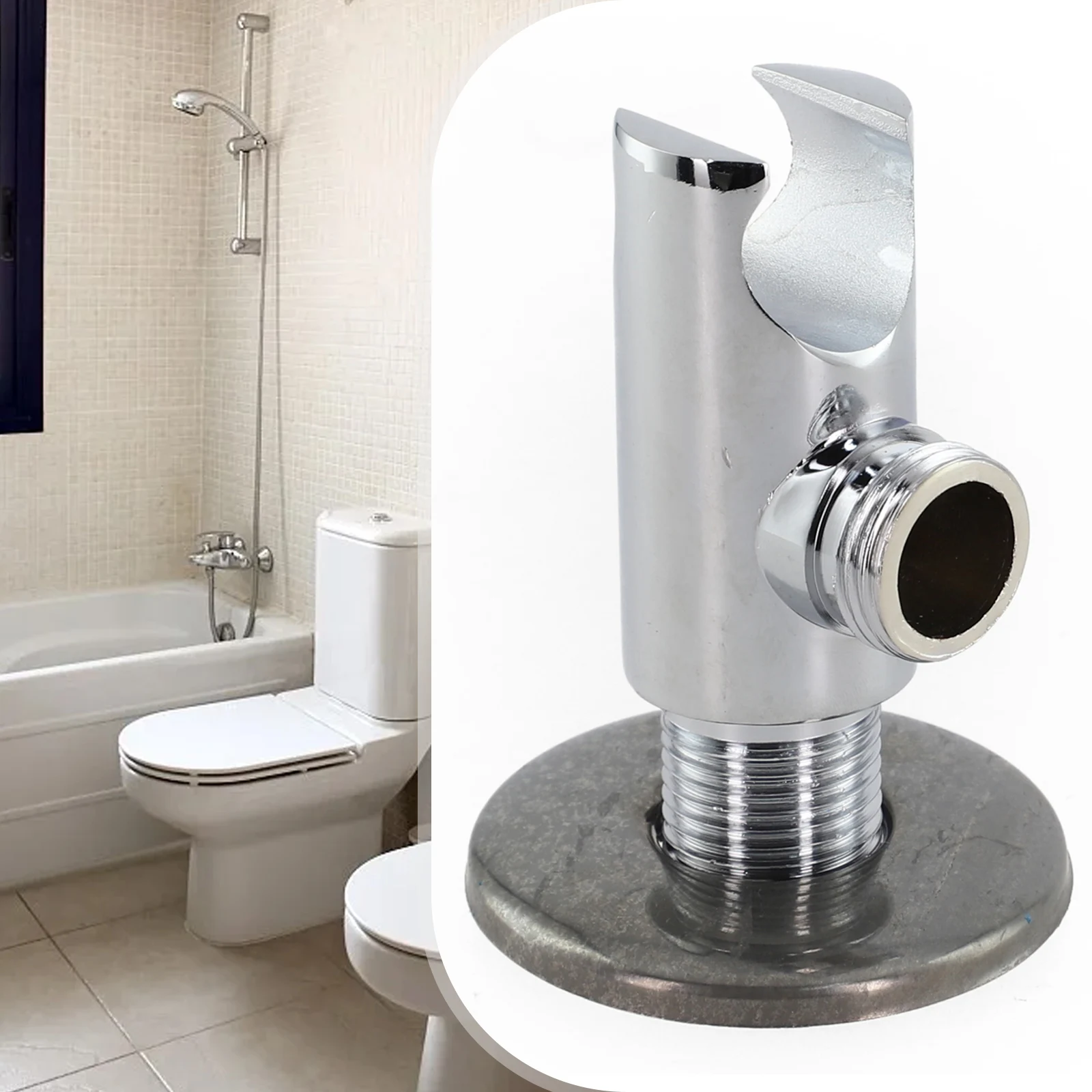 Universal Shower Mounting Brackets Wall Mounted Outlet Elbow Shower Hose Connector Head Holder Bracket Bathroom Accessories
Universal Shower Mounting Brackets Wall Mounted Outlet Elbow Shower Hose Connector Head Holder Bracket Bathroom Accessories