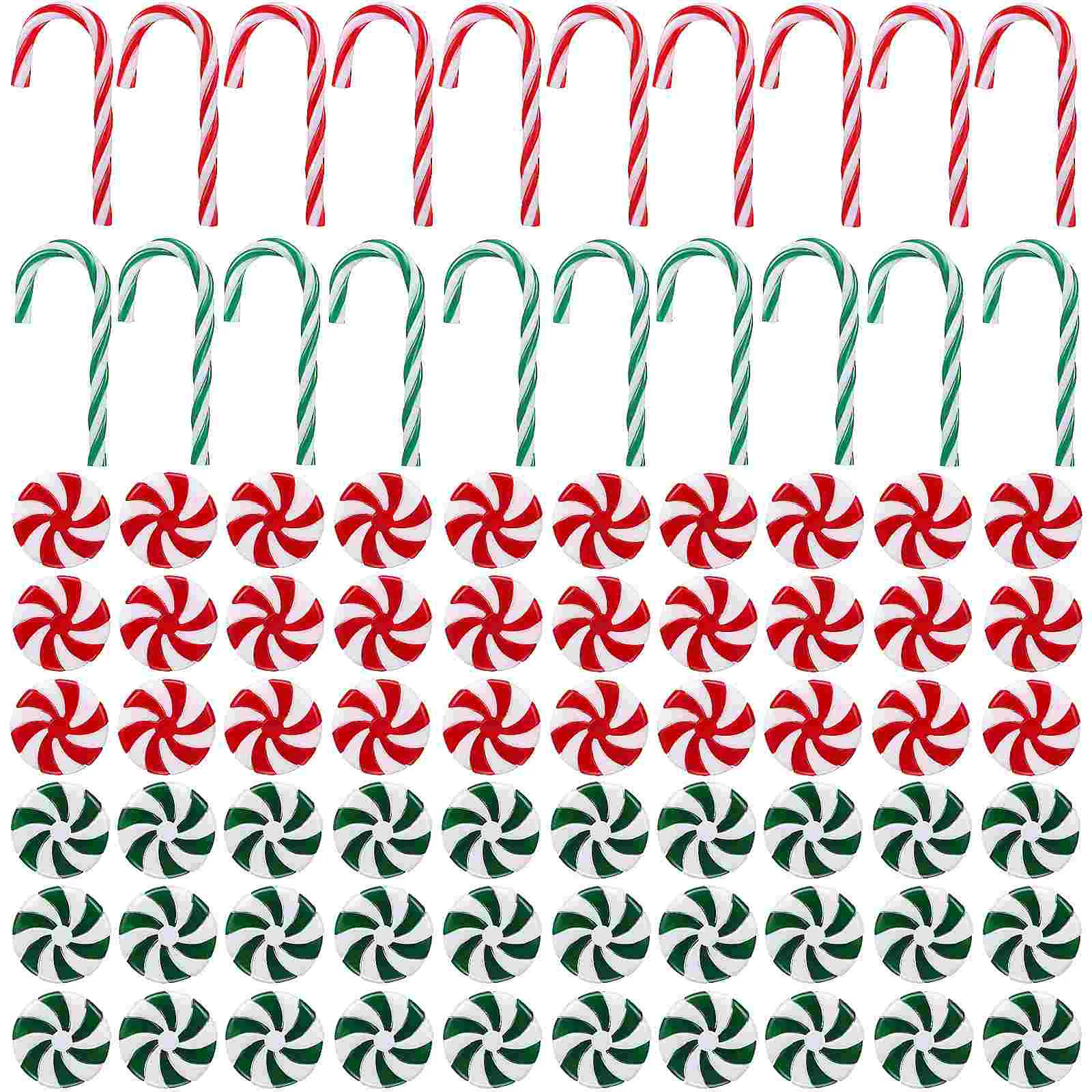 80pcs Christmas Trees Hanging Ornaments Fake Candy Decorations Xmas Lollipop Decors for Party
80pcs Christmas Trees Hanging Ornaments Fake Candy Decorations Xmas Lollipop Decors for Party