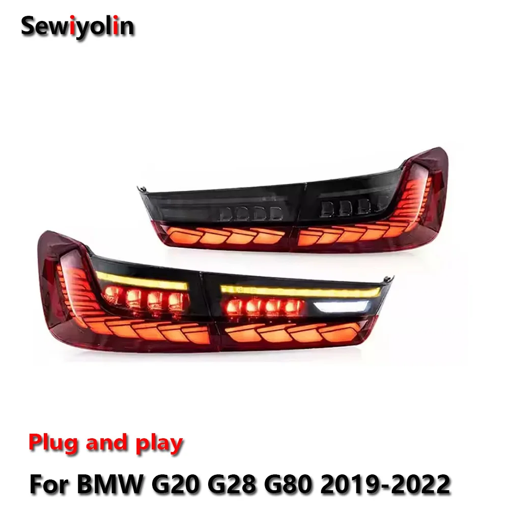 Car Accessories Led Tail Lights For BMW G20 G28 G80 2019-2022 Rear Trailer lamps Turning Signal Voiture DRL Plug And Play
Car Accessories Led Tail Lights For BMW G20 G28 G80 2019-2022 Rear Trailer lamps Turning Signal Voiture DRL Plug And Play