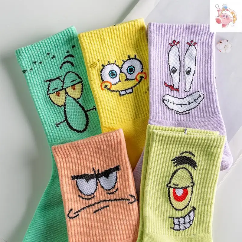 Plush Socks Kawaii Spongebobed Patricks Star Squidward Tentacles Armor Abs Krabs Sheldon J. Plankton Anime A Pair Girl Boy Gift
Plush Socks Kawaii Spongebobed Patricks Star Squidward Tentacles Armor Abs Krabs Sheldon J. Plankton Anime A Pair Girl Boy Gift