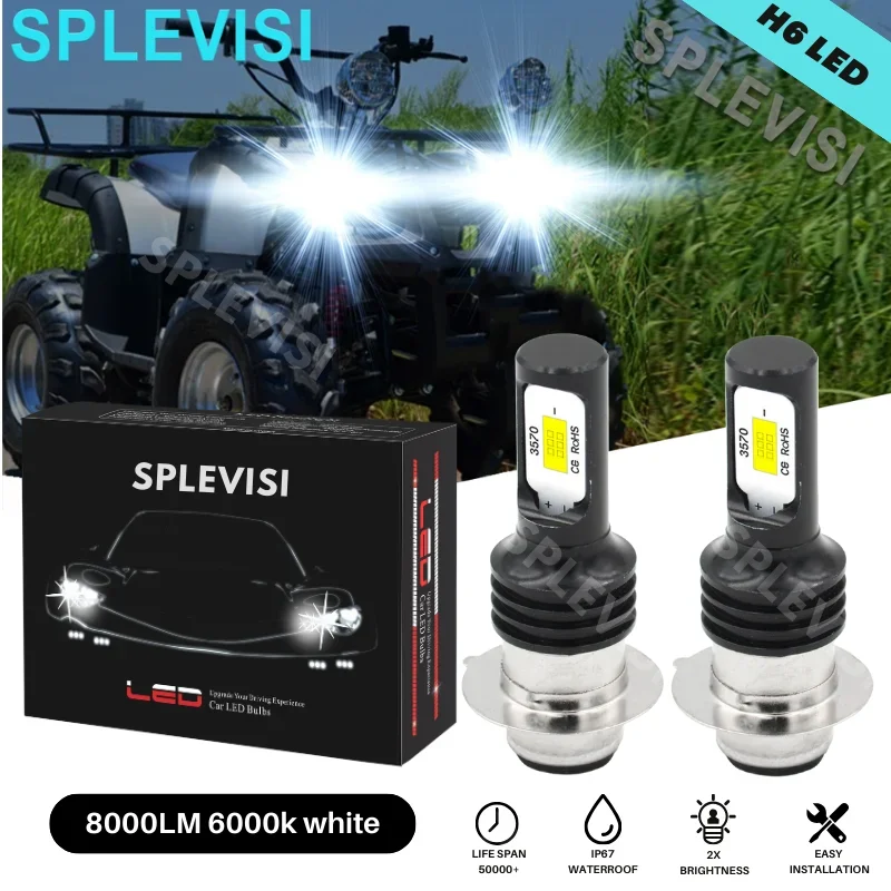 2X Light Efficiency Upgrade LED Headlights H6 6000K HID White 8000LM For Massimo MSU400 2015 2016 2017 LED Headlamp
2X Light Efficiency Upgrade LED Headlights H6 6000K HID White 8000LM For Massimo MSU400 2015 2016 2017 LED Headlamp