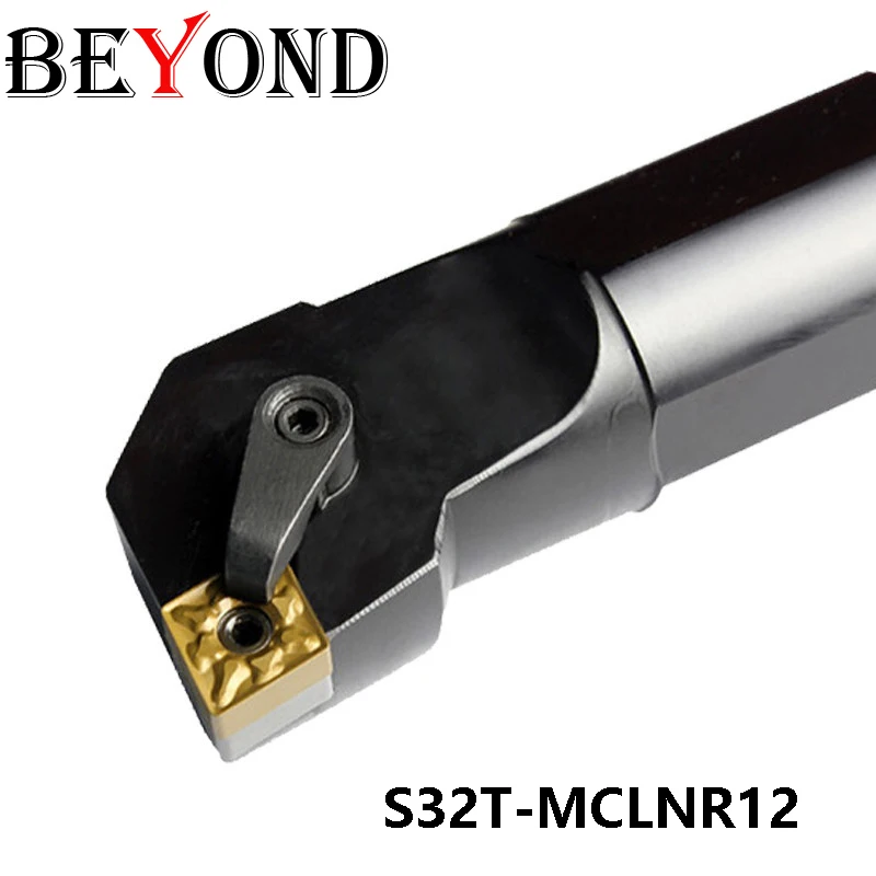 BEYOND MCLNR S32T MCLNR12 S32T MCLNL12 32mm lathe Internal Turning Tool Holder Carbide Inserts Lathe Bar CNC Boring Bar CNMG
BEYOND MCLNR S32T MCLNR12 S32T MCLNL12 32mm lathe Internal Turning Tool Holder Carbide Inserts Lathe Bar CNC Boring Bar CNMG