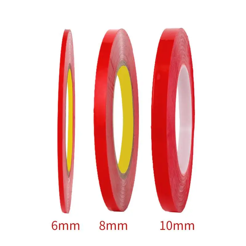 New 5M/Roll 5mm 8mm 10mm 12mm 15mm 18/20 Adhesive transparent double-sided adhesive for 3528 5050 ws2811 Led strips
New 5M/Roll 5mm 8mm 10mm 12mm 15mm 18/20 Adhesive transparent double-sided adhesive for 3528 5050 ws2811 Led strips