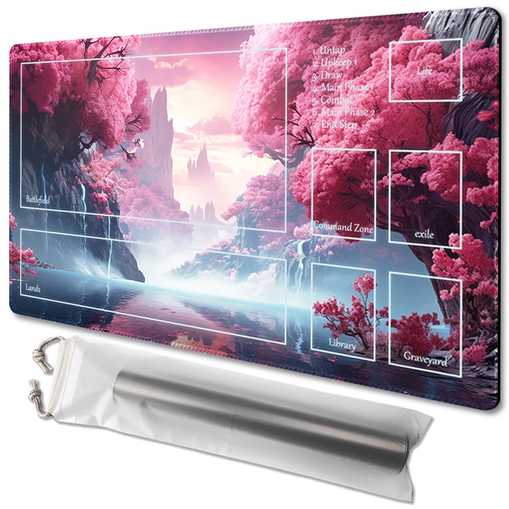 Taoyuan Lake- Board Game TCG Playmat Table Mat Game Size 60X35 CM Mousepad Compatible for MTG CCG
Taoyuan Lake- Board Game TCG Playmat Table Mat Game Size 60X35 CM Mousepad Compatible for MTG CCG
