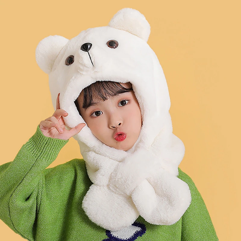 Children's Cartoon Plush Scarf Hat Suit Cute Girls Winter Warm Scarf Hat 2 In 1 Set
Children's Cartoon Plush Scarf Hat Suit Cute Girls Winter Warm Scarf Hat 2 In 1 Set
