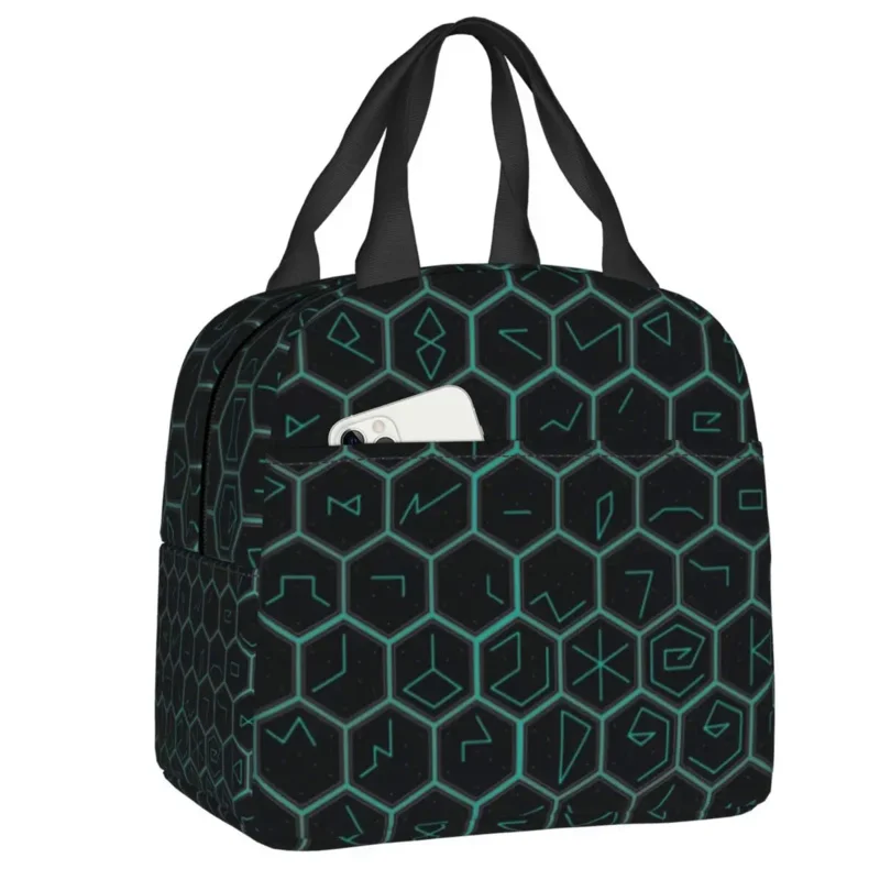 Ingress Glyph Series Thermal Insulated Lunch Bags Women 3D Art Graphics Printing Resuable Lunch Tote Multifunction Food Box
Ingress Glyph Series Thermal Insulated Lunch Bags Women 3D Art Graphics Printing Resuable Lunch Tote Multifunction Food Box