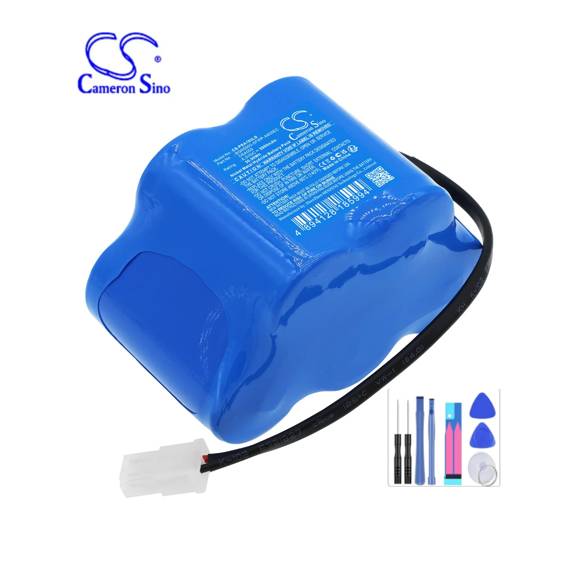 Emergency Lighting Battery For Panasonic BGN5500-5FWP-A800EC OSA002 Powersonic MRDF3.F2C A19390-2 Capacity 5000mAh / 30.00Wh
Emergency Lighting Battery For Panasonic BGN5500-5FWP-A800EC OSA002 Powersonic MRDF3.F2C A19390-2 Capacity 5000mAh / 30.00Wh