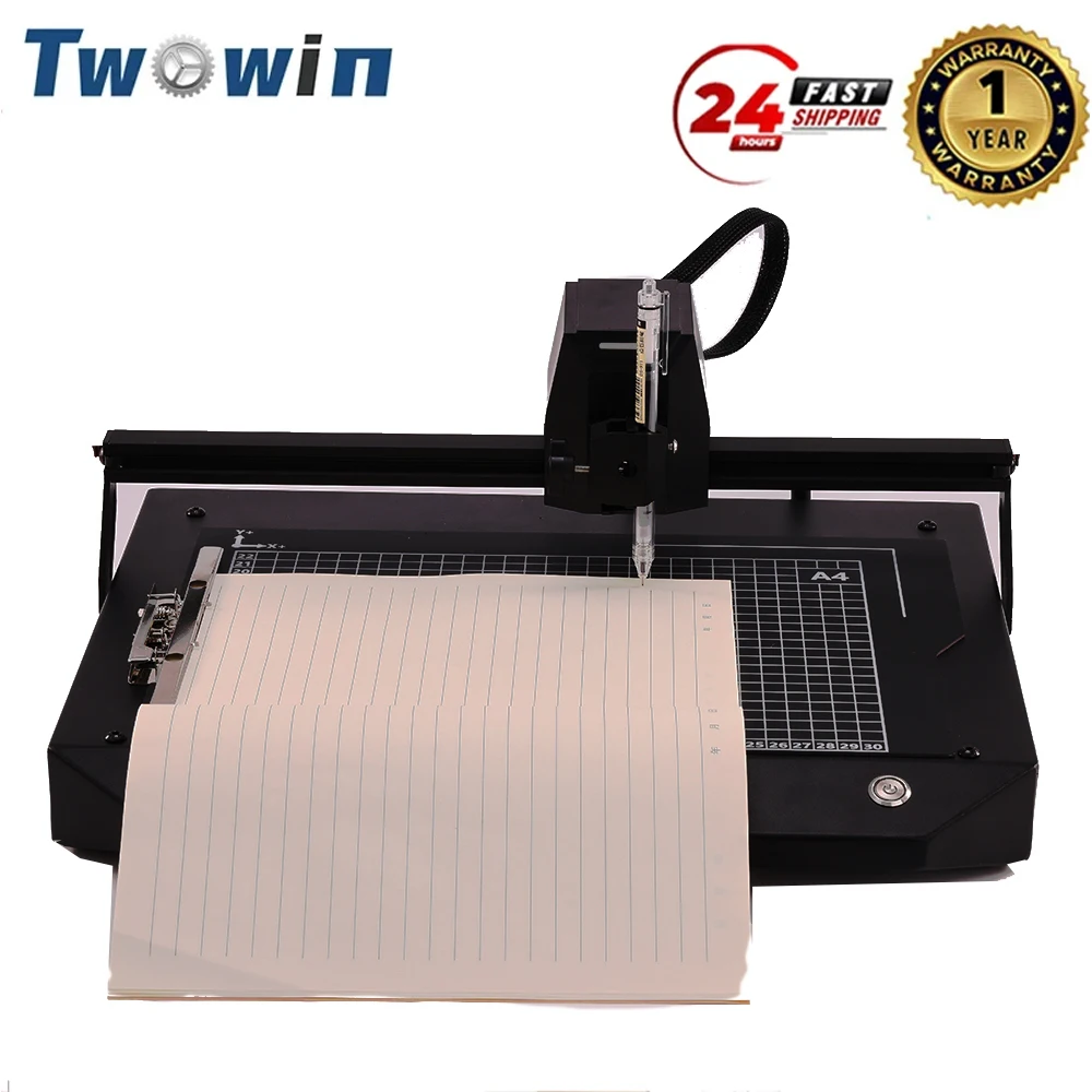 NEW DIY Pen Drawing Robot Machine Lettering XY-Plotter Robot GRBL Laser Engraver For Drawing Writing CNC
NEW DIY Pen Drawing Robot Machine Lettering XY-Plotter Robot GRBL Laser Engraver For Drawing Writing CNC