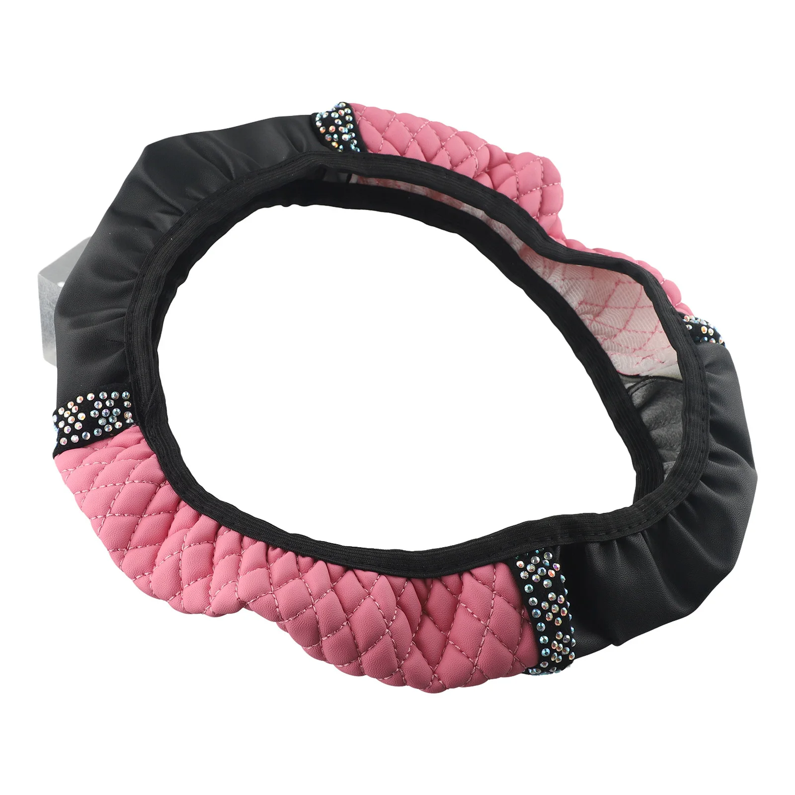 High Quality Auto Accessories Car Steering Wheel Cover Car Interior Diamond PU Leather Quick Release UV-Resistant
High Quality Auto Accessories Car Steering Wheel Cover Car Interior Diamond PU Leather Quick Release UV-Resistant