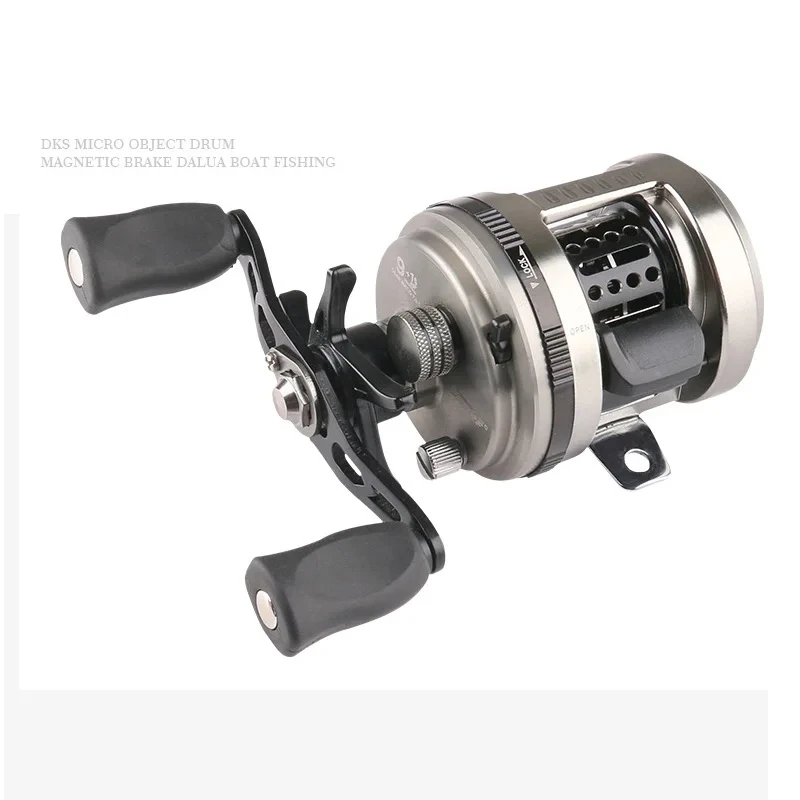 

PRO BEROS Baitcasting Reel Fishing Reels 9+1BBS Saltwater Round Casting Metal Cast Drum Wheel Trolling Reel Gear Ratio 7.0:1