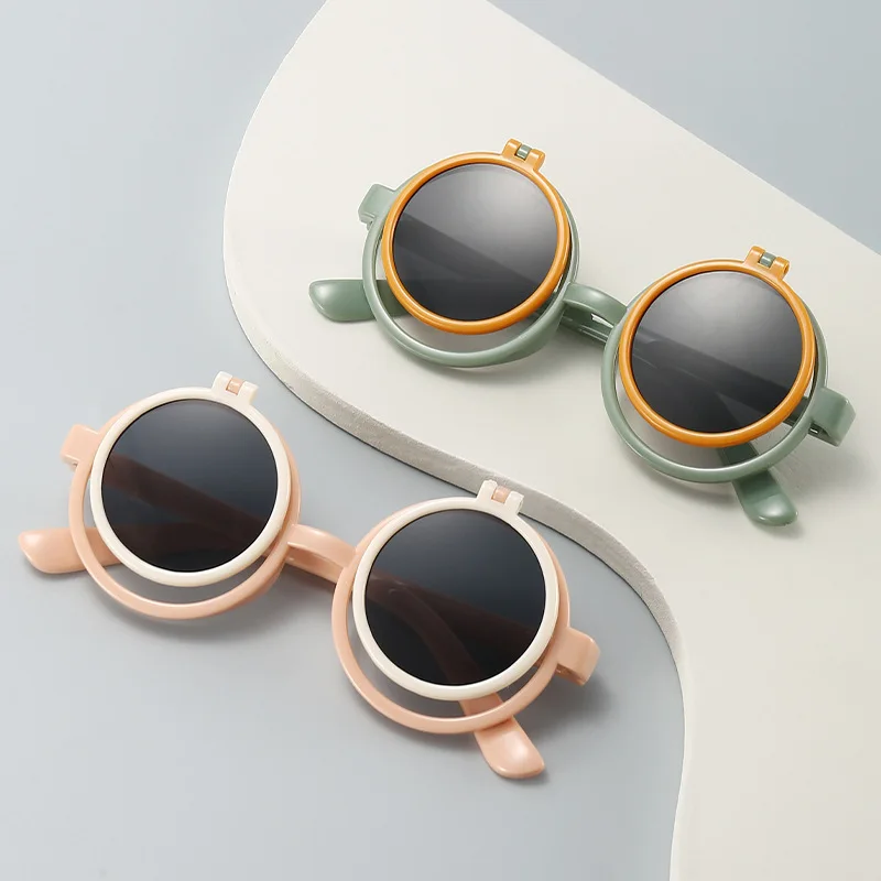 Children New Cute Round Sunglasses Kids Outdoor beach UV Protection Eyewear Girls Boys Flip Colorful Infant's Retro Eyeglass
Children New Cute Round Sunglasses Kids Outdoor beach UV Protection Eyewear Girls Boys Flip Colorful Infant's Retro Eyeglass