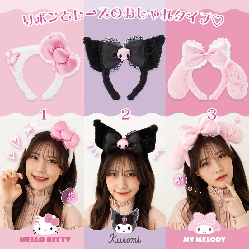 Sanrio милый мультфильм Hellokitty My Melody Cinnamoroll Kuromi девушка лицо мыть повязка аниме Kawaii головной убор новый подарок на день рождения
Sanrio милый мультфильм Hellokitty My Melody Cinnamoroll Kuromi девушка лицо мыть повязка аниме Kawaii головной убор новый подарок на день рождения