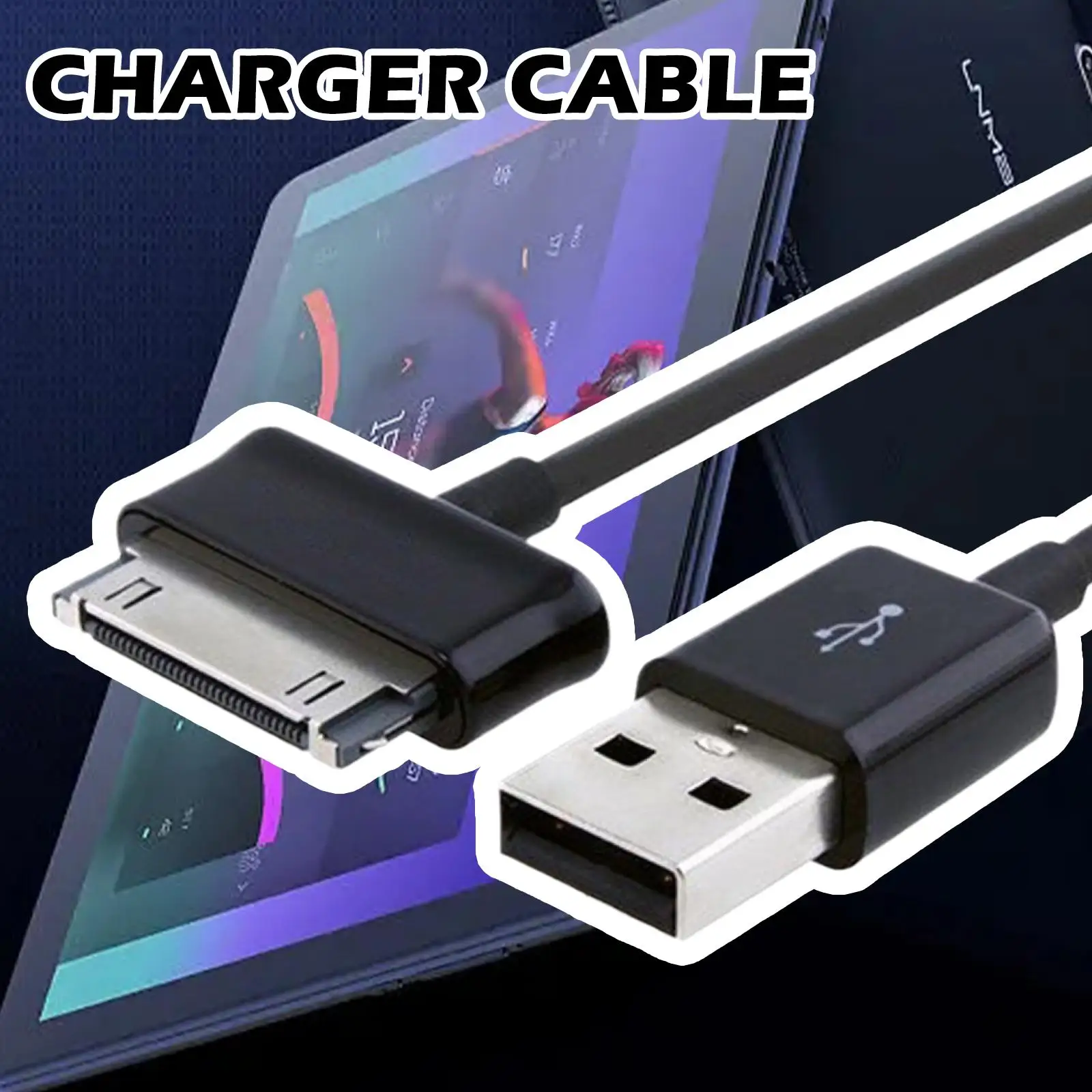 

USB Charger Charging Data Cable For Samsung Galaxy Tab 2 Note P1000 P3100 P3110 P5100 P5110 P6800 P7300 P7310 P7500 P7510 N X5S0