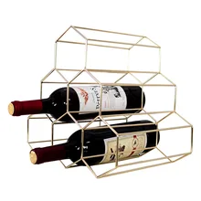 Modern Metal Honeycomb Wine Rack Wine Bottle Storage Beehive Tabletop Wine Rack Hexagon 9 Bottle Wine Holder Display
Modern Metal Honeycomb Wine Rack Wine Bottle Storage Beehive Tabletop Wine Rack Hexagon 9 Bottle Wine Holder Display