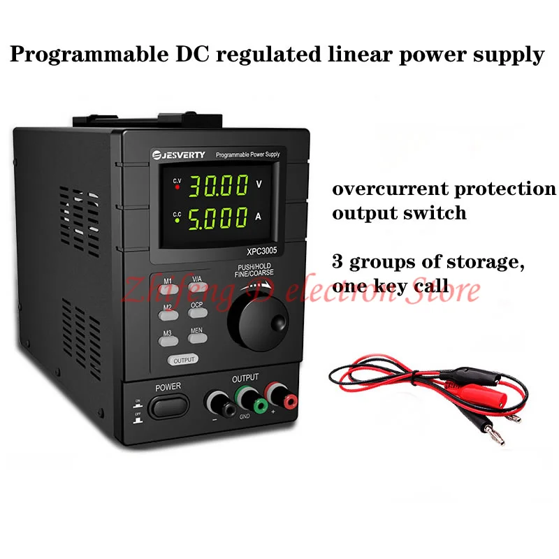 program-controlled adjustable DC regulated power supply 30V 5A experiment / power supply for mobile phone computer maintenance
program-controlled adjustable DC regulated power supply 30V 5A experiment / power supply for mobile phone computer maintenance