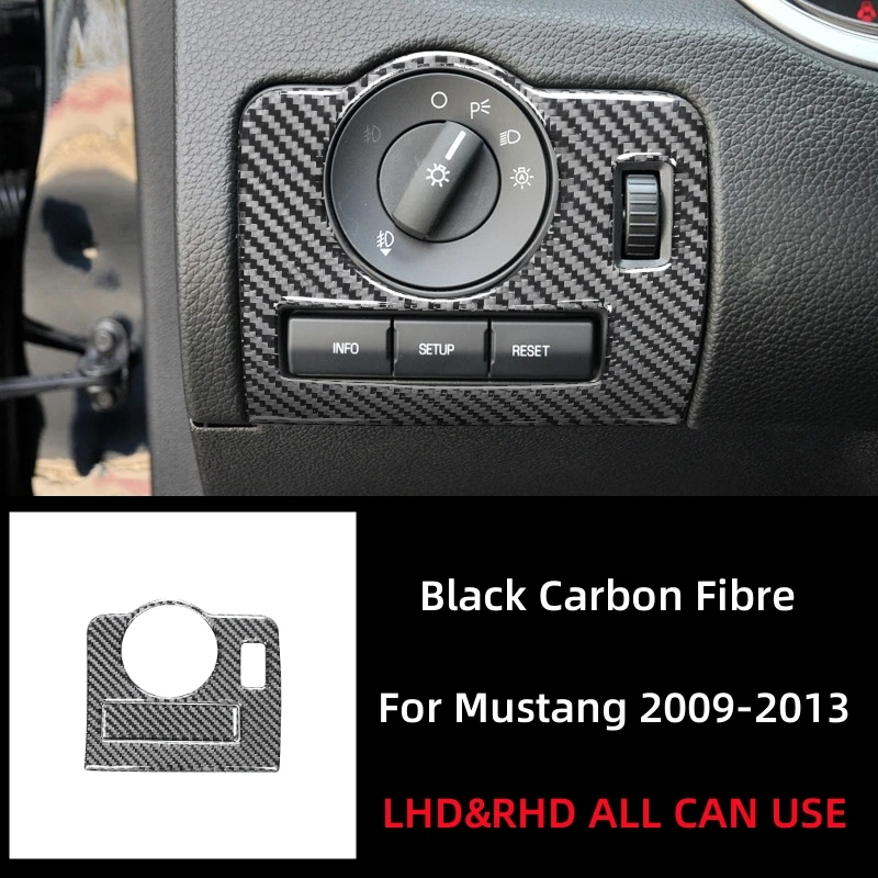 For Ford Mustang 2009-2014 Accessories Carbon Fiber Modification Interior Car Headlight Switch Buttons Frame Sticker Trim Cover
For Ford Mustang 2009-2014 Accessories Carbon Fiber Modification Interior Car Headlight Switch Buttons Frame Sticker Trim Cover