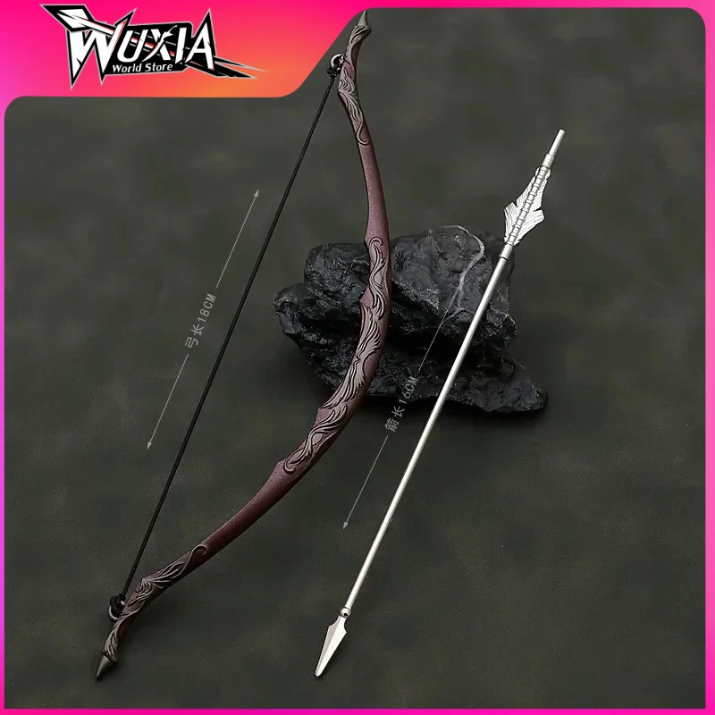 The Prince of Elves Bow and Arrow Movies Weapon 18cm Metal Pendant Accessories Keychain Metal Aluminum Alloy Gift Toys for Boys
The Prince of Elves Bow and Arrow Movies Weapon 18cm Metal Pendant Accessories Keychain Metal Aluminum Alloy Gift Toys for Boys