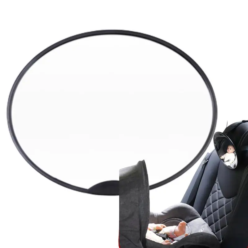 

Baby Car Seat Mirror 360 Degree Rotation Wide View Shatterproof Car Mirror For Baby Adjustable Rear Facing Car Seat Mirrors For