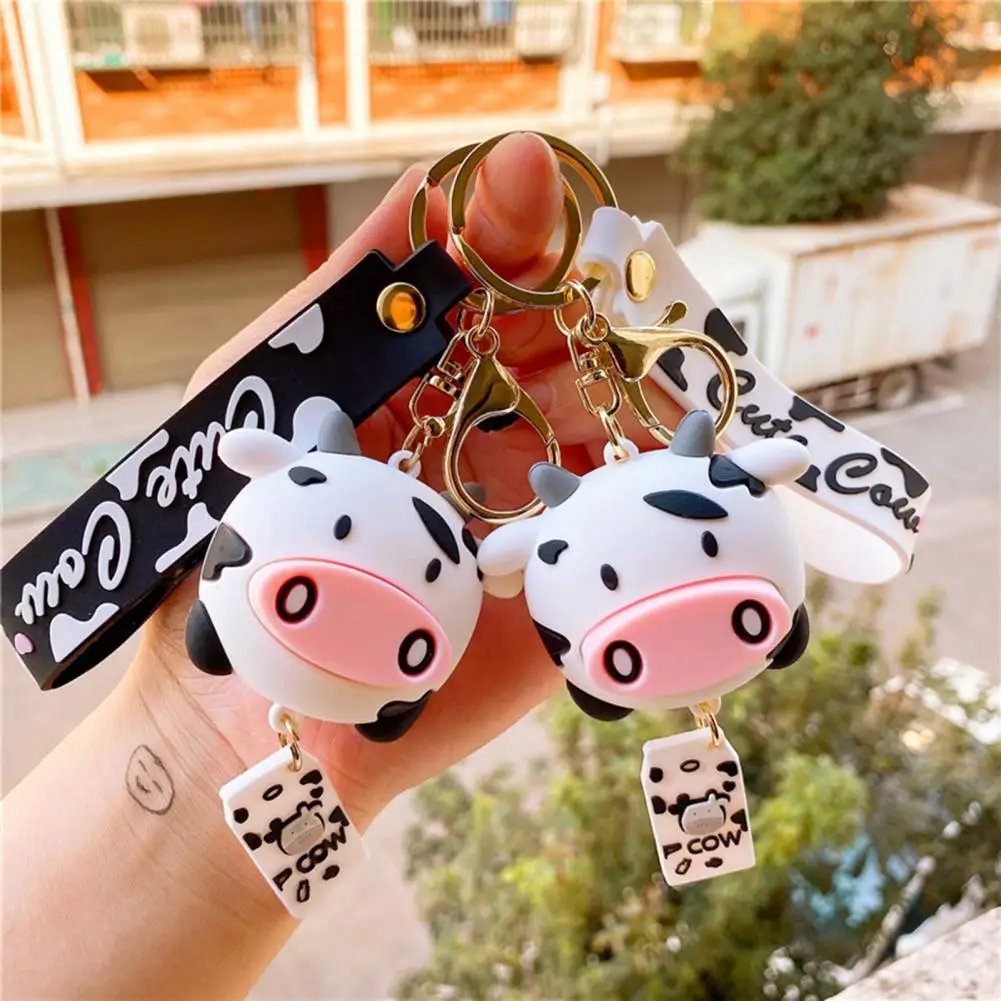 Cow Key Pendant Multi-use Cartoon Key Ring Bag Charms Cute Car Keychain Cartoon Animal Fashion Pendant Couple Gift
Cow Key Pendant Multi-use Cartoon Key Ring Bag Charms Cute Car Keychain Cartoon Animal Fashion Pendant Couple Gift