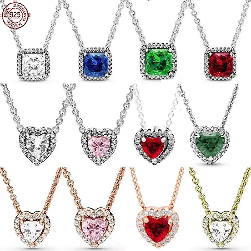 Bestselling 925 Sterling Silver Classic Love Square Zircon Necklace fit Original Feminine Style Jewelry 2024 New Year Gift
Bestselling 925 Sterling Silver Classic Love Square Zircon Necklace fit Original Feminine Style Jewelry 2024 New Year Gift