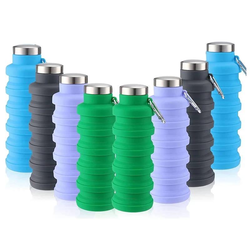8Piece Collapsible Water Cups Reusable Silicone Foldable Water Cups 500 Ml Portable Travel Water Cups With Leakproof Twist
8Piece Collapsible Water Cups Reusable Silicone Foldable Water Cups 500 Ml Portable Travel Water Cups With Leakproof Twist