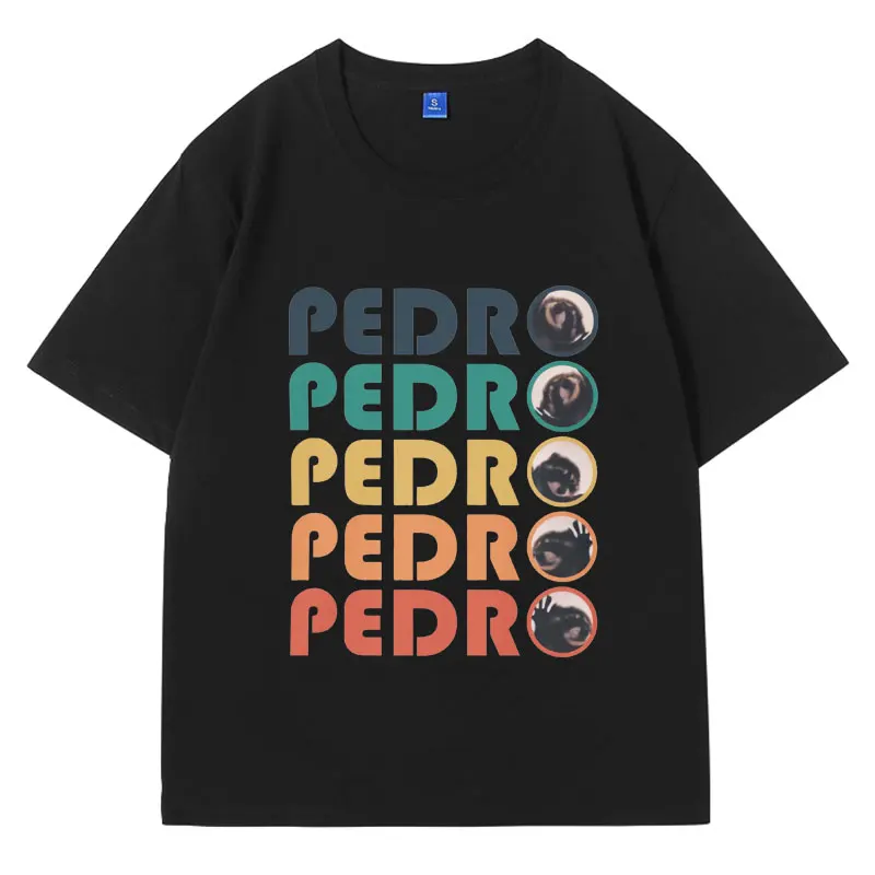 Pedro Pedro Pedro Retro Colorful T-Shirt Y2K Unisex Fashion Meme Apparel Funny Graphic T Shirts Men Women Oversized Cotton Tees
Pedro Pedro Pedro Retro Colorful T-Shirt Y2K Unisex Fashion Meme Apparel Funny Graphic T Shirts Men Women Oversized Cotton Tees