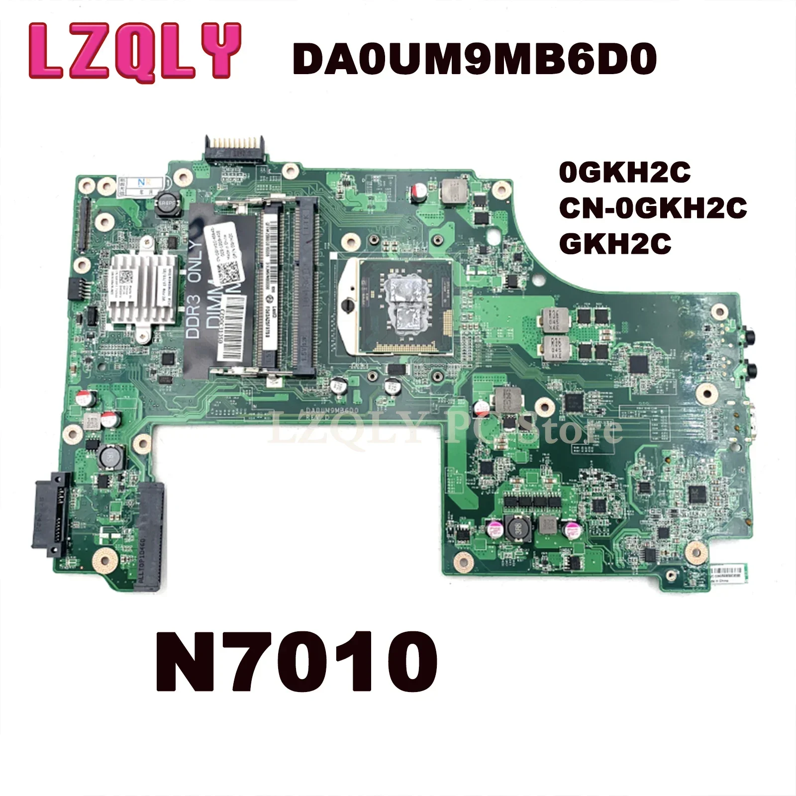 LZQLY For Dell Inspiron N7010 HM57 0GKH2C CN-0GKH2C GKH2C DA0UM9MB6D0 Laptop Motherboard UMA DDR3 Free CPU MAIN BOARD
LZQLY For Dell Inspiron N7010 HM57 0GKH2C CN-0GKH2C GKH2C DA0UM9MB6D0 Laptop Motherboard UMA DDR3 Free CPU MAIN BOARD