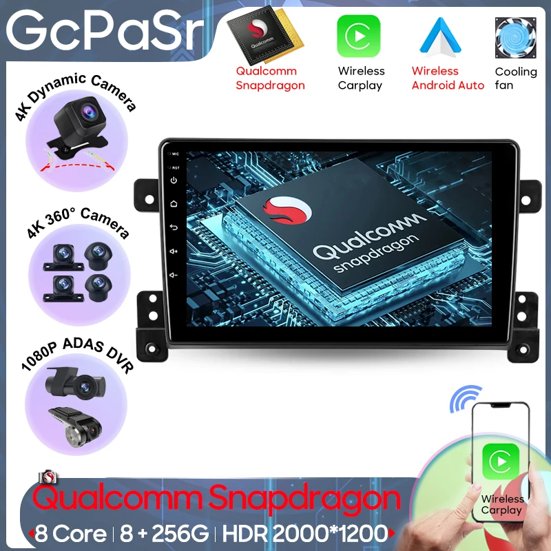 Car Radio For Suzuki Grand Vitara 3 2005 - 2015 Navigation GPS Auto Multimedia Player Stereo 5G No 2din DVD
Car Radio For Suzuki Grand Vitara 3 2005 - 2015 Navigation GPS Auto Multimedia Player Stereo 5G No 2din DVD