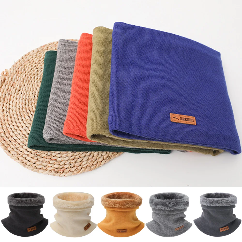Plush Knitted Scarf For Women Men Winter Warm Thicken Fleece Snood Neck Scarves Outdoor Windproof Neck Warmer Face Mask Muffler
Plush Knitted Scarf For Women Men Winter Warm Thicken Fleece Snood Neck Scarves Outdoor Windproof Neck Warmer Face Mask Muffler