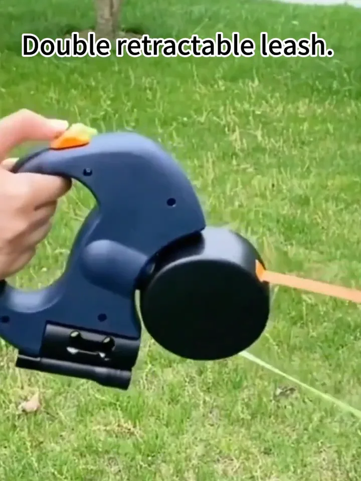 Retractable Pet Lead Leash 2 Dogs Double Rope Leashes with Flashlight Tangle Dual Doggie 360 Swivel No Tangle 3M Ropes: 3 - 5 Days Free Delivery Only UK Retractable Pet Lead Leash 2 Dogs Double Rope Leashes with Flashlight Tangle Dual Doggie 360 Swivel No Tangle 3M Ropes: 3 - 5 Days Free Delivery Only UK