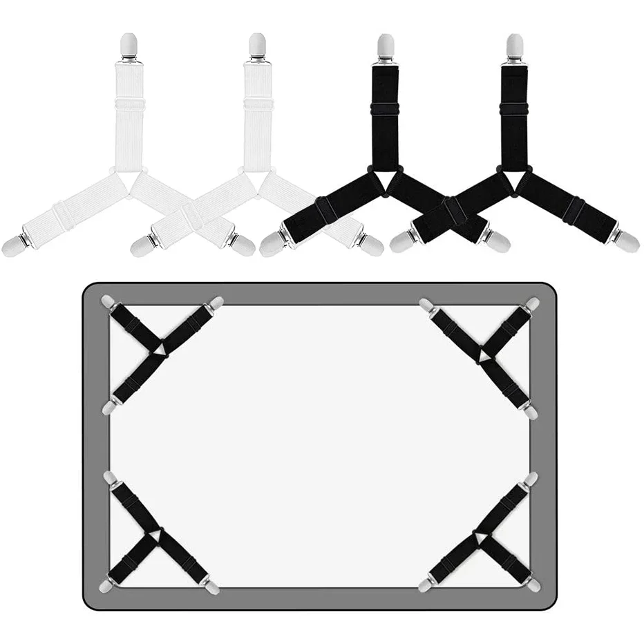 Home Adjustable Elastic Bed Sheet Fixing Clip Sofa Mattress Cover Corner Holder Clip Fastener Mattress Sheets Organize Gadgets 2 Mallzona Sb71079302a314c2bbb20c6ec07db22b8Y Home Adjustable Elastic Bed Sheet Fixing Clip Sofa Mattress Cover Corner Holder Clip Fastener Mattress Sheets Organize Gadgets Mallzona