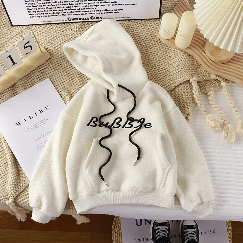 Baby Sweatshirt Hooded Fleece Candy Solid Color 100 Cotton Children's Clothing Versatile Pullover Hoodies 5-day Shipping Outfit
Baby Sweatshirt Hooded Fleece Candy Solid Color 100 Cotton Children's Clothing Versatile Pullover Hoodies 5-day Shipping Outfit