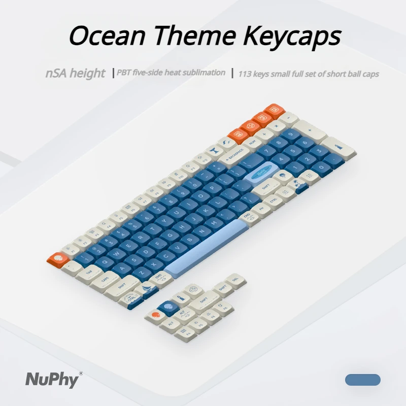 Тематическая клавиатура ECHOME Sea Breeze Для механических клавиатур PBT 5-сторонняя термосублимация 113key короткие шариковые колпачки низкопрофильные колпачки для клавиш
Тематическая клавиатура ECHOME Sea Breeze Для механических клавиатур PBT 5-сторонняя термосублимация 113key короткие шариковые колпачки низкопрофильные колпачки для клавиш