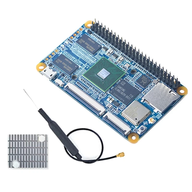 Макетная плата CORE4418 + антенна + теплоотвод S5P4418 четырехъядерный Wi-Fi BT4.0 гигабитный сетевой интерфейс Lubuntu
Макетная плата CORE4418 + антенна + теплоотвод S5P4418 четырехъядерный Wi-Fi BT4.0 гигабитный сетевой интерфейс Lubuntu